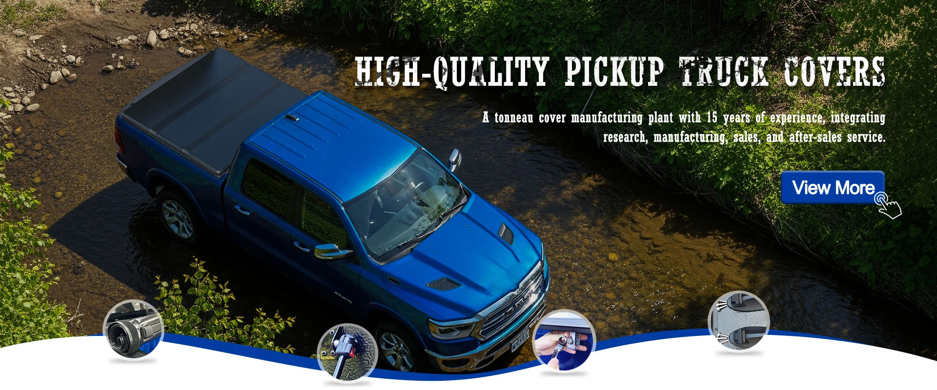 China Hard Aluminium Tonneau Cover Factory