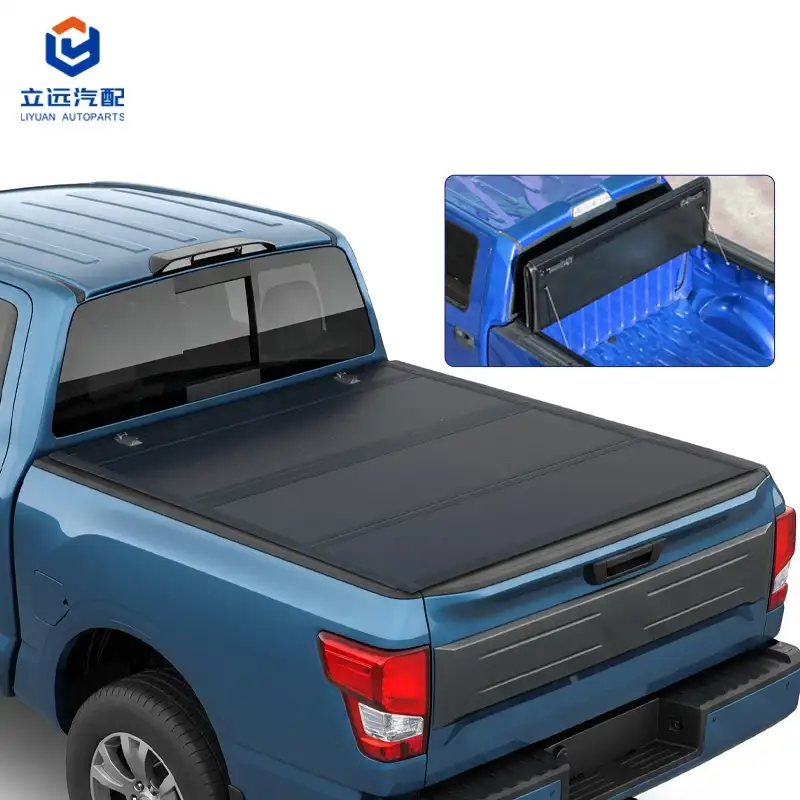 Γιατί τα σκληρά τετραδιπλωμένα καλύμματα Tonneau χαμηλού προφίλ γίνονται προτιμώμενη αναβάθμιση για τα φορτηγά Nissan Pickup;