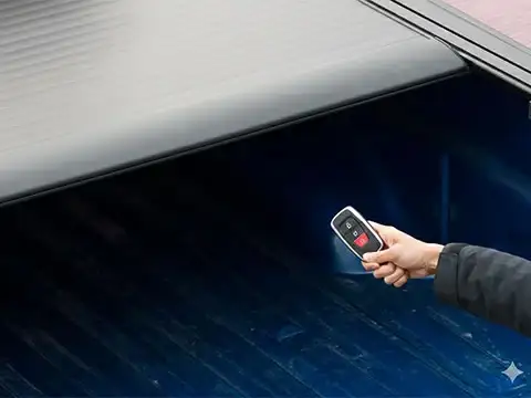 Electric Hard Aluminum Retractable Tonneau Cover for Chevrolet Dodge
