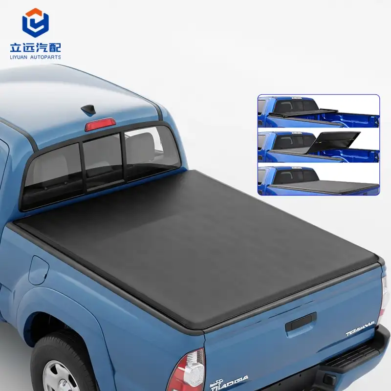 Μαλακό κάλυμμα βινυλίου Tri-fold Tonneau για Toyota